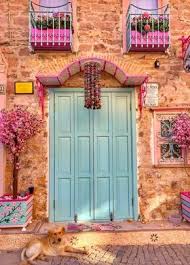 Ayvalik Turkey Mimari Evler Kapilar