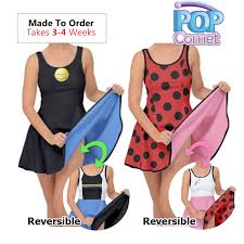 Miraculous Ladybug Inspired Reversible Cosplay Dress Chat Noir Marinette Cosplay Dress Adrien Agreste Made 2 Order Month Sold By Pop Comet On Storenvy What better way to spend detention than daydreaming about. miraculous ladybug inspired reversible