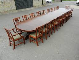 A dining table made in such a way that it can be extended or increased in size by the insertion of one or more leaves in the centre section of the table. Large 6 Metre Antique Table 20ft Vintage Regency Mahogany Boardroom Dining Table Tavoli Antichi Tavoli