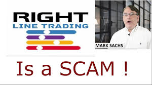 Right Line trading Mark Sachs is a SCAM !!! Watch this Review