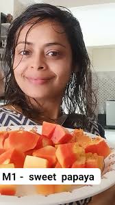 40 th day with sweet papaya fruit. Thank you nature and EFH group for  giving us a healthy lifestyle.