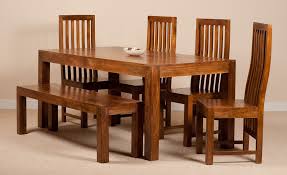 Dining room set with six matching chairs and matching china closet $625 (elk river anoka/chisago/isanti ) pic hide this posting restore restore this posting. Dakota Mango 6 Seater Dining Set With Bench Casa Bella Furniture Uk