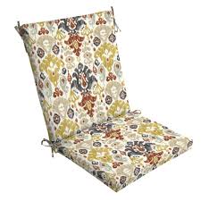 arden selections 20 x 44 topaz kenda ikat outdoor dining chair cushion tg0s170b d9z1 the home depot outdoor dining chair cushions outdoor chair cushions outdoor lounge chair cushions