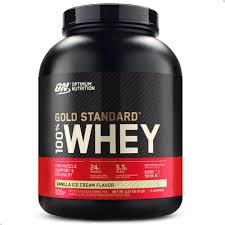 OPTIMUM NUTRITION 100% Whey Protein Gold Standard (2,270Kg) - Sabor Vanilla Ice Cream