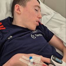 Injections done, come round but still sleepy 😴 big thanks everyone ready  for tonight's game 👍🏼