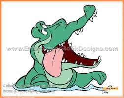Crocodile 2 Captain Hook Smee And Crocodile Peter Pan Disney Movie Characters In 4 Sizes Embroidery Movmr008441 Embroidery Stock Designs Disney Movie Characters Movie Characters Peter Pan Disney