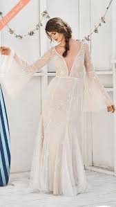 Style 66057 Shooting Star Beaded Bell Sleeve Dress Sheer Wedding Dress Lillian West Wedding Dress Lillian West Bridal