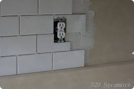 320 Sycamore How To Install Diy Subway Tile Backsplash Diy Home Improvement Home Diy Subway Tile Backsplash