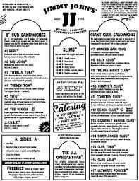 Jimmy John 039 S Menu Menu For Jimmy John 039 S Stapleton Denver Throughout Jimmy Johns Printable Menu22352 Jimmy Johns Jimmy John Menu Printable Menu