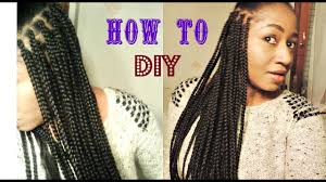 Limited time sale easy return. Diy Box Braids With Xpression Hair Reupload Due To Copyright Youtube