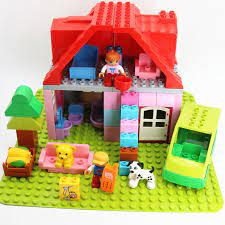 Bloques De Construccion Diy Para Ninos Juguete De Ladrillos Para Armar Casa Familiar Con Diseno De Animales Ideal Para Regalo De Cumpleanos Juguetes De Construccion