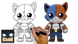 How To Draw Meowscles New Top Secret Fortnite Season 2 Battle Pass Youtube