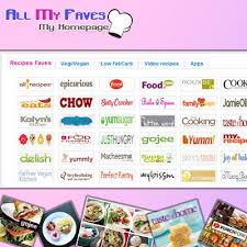 Recipes Faves All The Best Recipes Websites Blogs One Page Food Website Recipes Top Recipes