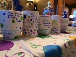 Birthday Party Themes For 12 Year Olds Sharpie Mugs Birthday Fun For 12 Year Old Girls Dollar Store Mugs Colorful 12th Birthday Party Ideas Tween Birthday Party 12 Year Old Birthday Party Ideas
