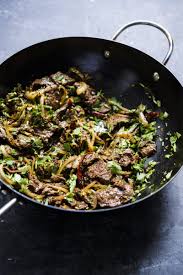 Spicy Stir Fried Cumin Beef Wok Version Recipe Beef Recipe For Raita Beef Recipes