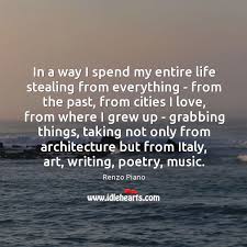 In A Way I Spend My Entire Life Stealing From Everything Idlehearts
