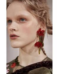 Simone Rocha Crystal Earrings 2025