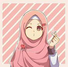 Cute Muslimah Kartun Kartun Hijab Ilustrasi Karakter
