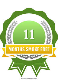 11 month quit date anniversary after 44 years of smoking