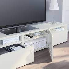 Tvs are a lot more fun these days. Besta Tv Bank Weiss Hanviken Weiss Ikea Deutschland
