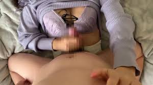 【完全主観】透け透けキャミソールワンピースを着た女の子が手コキ、騎乗位、正常位でフィニッシュ