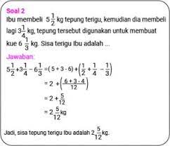 Kunci jawaban soal latihan operasi hitung campuran kelas 6 sd a. Operasi Hitung Pecahan Campuran Kelas 6 Sd Skakmath