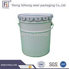 Kina 10L metal kontejner za kante sa poklopcem sa poklopcem, proizvođači,  fabrika - jeftina cijena 10L metal kontejner za kante sa poklopcem - Feihong