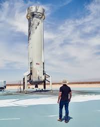 Crewed test flight 1 (suborbital) new shepard. Blue Origin News