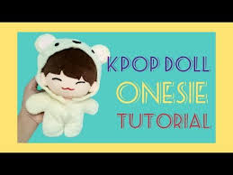 Kpop Doll Clothes Tutorial Make Your Own Kpop Doll Clothes Cute Onesie Tutorial Doll Clothes Tutorial Dolls Clothes Diy American Girl Doll Clothes Patterns