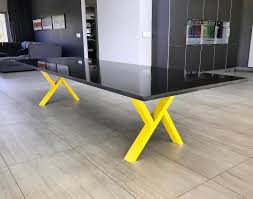 Concrete Tiles Objects On Instagram This Dining Area In Waterfall Estate Featu In 2020 Contemporary Dining Room Tables Contemporary Furniture Modern Dining Table