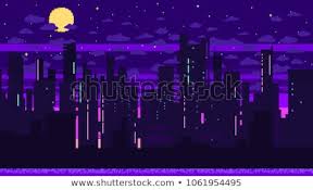 New users enjoy 60% off. Pixel Art City Skyline Vector Illustration C Moiseenko Liubov 1993594 Stockfresh