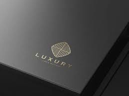 Realistic Gold Embossed Luxury Logo Mockup In 2020 Luxury Logo Logo Mockup Embossed Business Cards