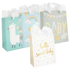 Sparkle And Bash Baby Shower Gift Bags 12 Count 4 Designs Target