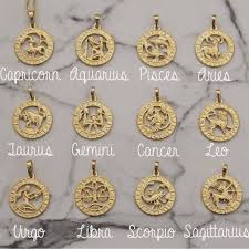Sale Zodiac Necklace Horoscope Necklace Astrology Necklace Etsy In 2020 Zodiac Necklaces Horoscope Necklace Astrology Necklace