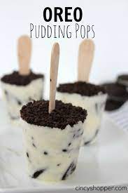 Easy Oreo Pudding Pops Recipe Recipe Desserts Oreo Recipes Yummy Food Dessert