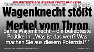 Juli 1969 in jena, deutschland. Sahra Wagenknecht Die Beliebteste Politikerin Was Machen Sie Aus Diesem Potenzial Youtube