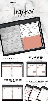 Digital Teacher Planner Goodnotes Ipad Planner Digital Etsy In 2020 Teacher Planner Digital Planner Best Teacher Planner
