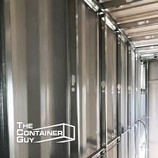 As you can see in this image, you have to install the mineral wool between the studs and before framing a wall stud, you have to install a metal track to the floor and to the ceiling. Steel Stud Framing The Container Guy