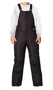 Arctix Youth Insulated Snow Bib Overalls Black X Small