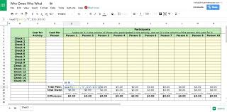 Venue Price Comparison Excel Spreadsheet