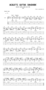 Acoustic Guitar Tab Songbook Free Guitar Tabs Acoustic Guitar Tabs Guitar Tabs Songs