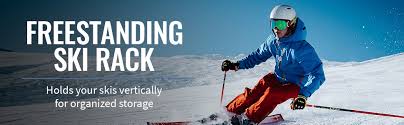 Check spelling or type a new query. Amazon Com Storeyourboard Ski Storage Rack Freestanding 5 Pair Skis Floor Rack Standard Skis Home Kitchen