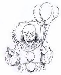 All skins in killer clown set. Pennywise The Clown Coloring Pages Bing Images Scary Coloring Pages Scary Drawings Skull Coloring Pages