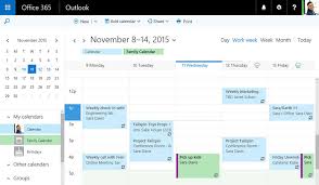 Test Drive Microsoft Office 365 Family Calendar Calendar Sharing Today Calendar