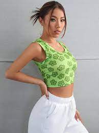Check spelling or type a new query. Shein Floral Print Crop Tank Top Shein Eur