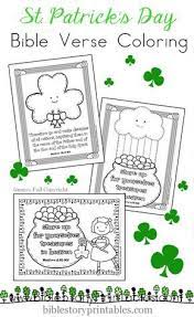 It's the celebration of patrick of ireland, a missionary in the 4th century who shared the message of jesus. St Patrick S Day Bible Verse Coloring Pages St Patrick Day Activities St Patricks Day Crafts For Kids St Patricks Crafts