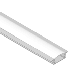 PERFIL ALUMINIO EMBUTIR C/DIFUSOR OPAL X2 MTS GSG