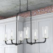 Kylee 6 Light Kitchen Island Linear Pendant In 2020 Kitchen Island Pendants Kitchen Lighting Decor