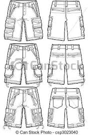 Black And White Shorts Clipart Vector Men Cargo Shorts Stock Illustration Royalty Free Illustrations Stock Clip Art Icon Stock Clipart Icons Log Flat Sketches Shorts Drawing Cargo Shorts