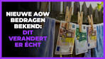 Dit zijn de definitieve AOW-bedragen per 1 juli 2025: ´Dit ... - YouTube